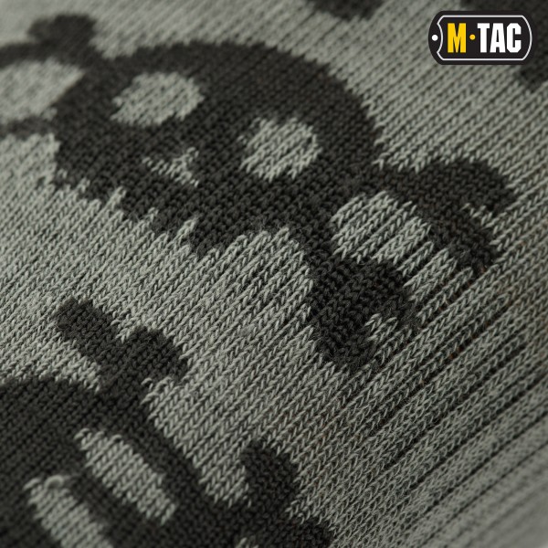 M-Tac шкарпетки літні легкі Pirate Skull Olive - 30907901-39 M-Tac шкарпетки літні легкі Pirate Skull Olive - 30907901-39