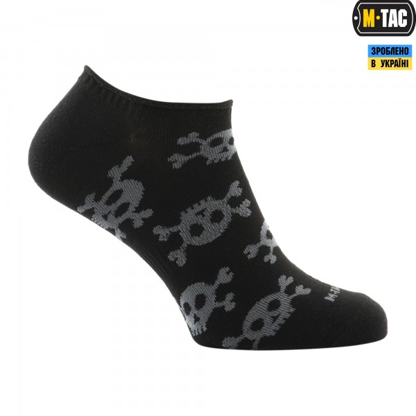 M-Tac шкарпетки літні легкі Pirate Skull Black - 30907902-39 M-Tac шкарпетки літні легкі Pirate Skull Black - 30907902-39