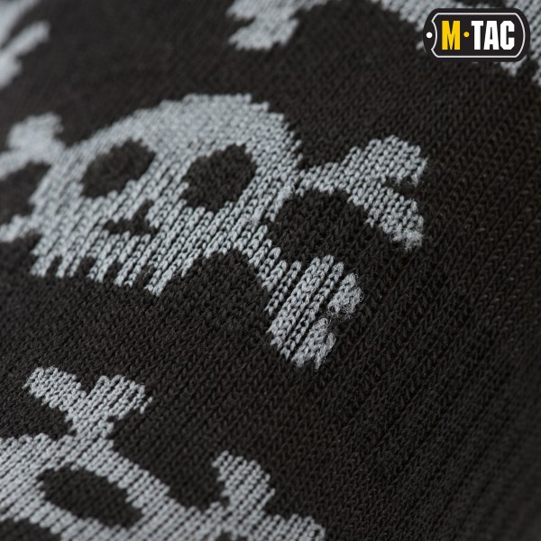 M-Tac шкарпетки літні легкі Pirate Skull Black - 30907902-39 M-Tac шкарпетки літні легкі Pirate Skull Black - 30907902-39
