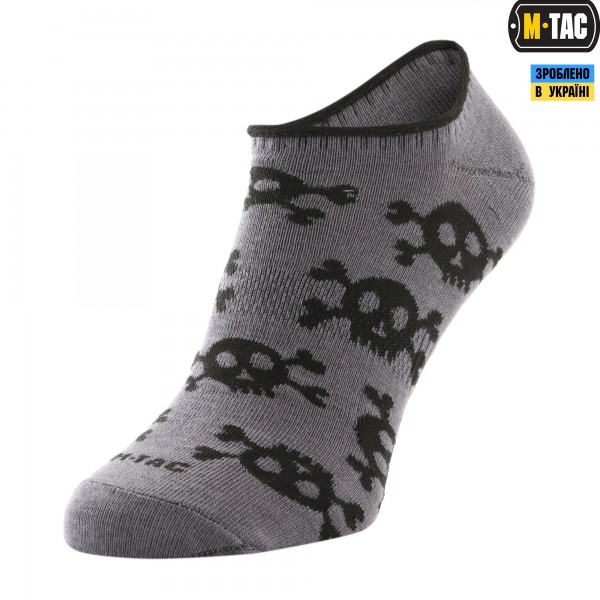 M-Tac шкарпетки літні легкі Pirate Skull Dark Grey - 30907912-39
