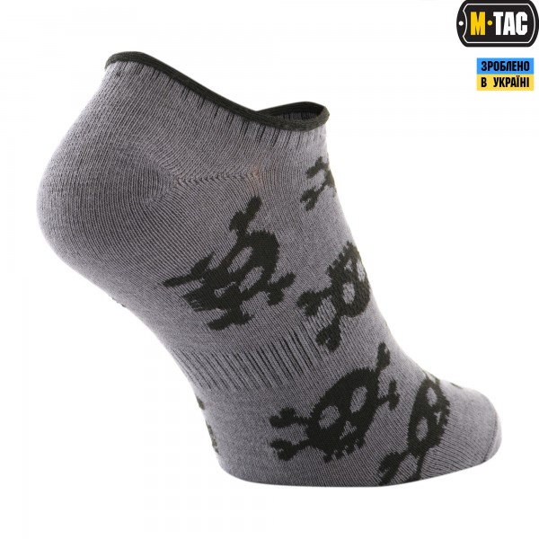 M-Tac шкарпетки літні легкі Pirate Skull Dark Grey - 30907912-39 M-Tac шкарпетки літні легкі Pirate Skull Dark Grey - 30907912-39