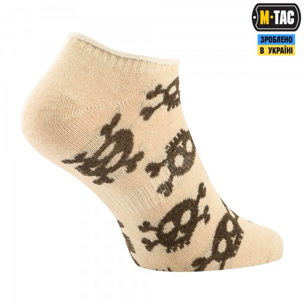 M-Tac носки летние легкие Pirate Skull Sand - 30907913-39 M-Tac носки летние легкие Pirate Skull Sand - 30907913-39