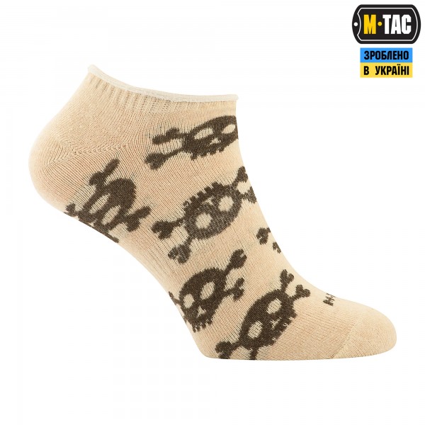 M-Tac носки летние легкие Pirate Skull Sand - 30907913-39 M-Tac носки летние легкие Pirate Skull Sand - 30907913-39
