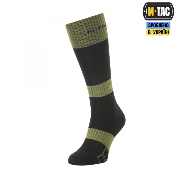 M-Tac шкарпетки зимові Ranger Wool Black/Olive - 30908121-40