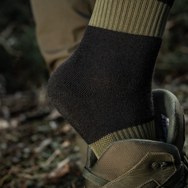 M-Tac шкарпетки зимові Ranger Wool Black/Olive - 30908121-40 M-Tac шкарпетки зимові Ranger Wool Black/Olive - 30908121-40