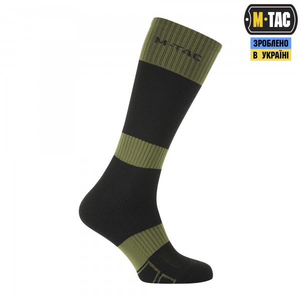 M-Tac шкарпетки зимові Ranger Wool Black/Olive - 30908121-40 M-Tac шкарпетки зимові Ranger Wool Black/Olive - 30908121-40