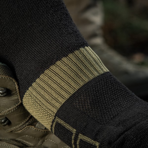 M-Tac шкарпетки зимові Ranger Wool Black/Olive - 30908121-40 M-Tac шкарпетки зимові Ranger Wool Black/Olive - 30908121-40