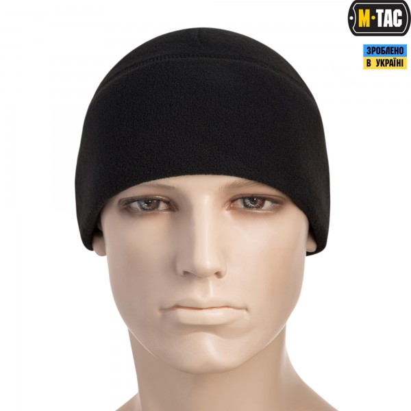 M-Tac шапка Watch Cap Elite фліс (260г/м2) with Slimtex Black - 40003002