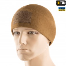 M-Tac шапка Watch Cap Elite флис (270г/м2) с липучкой Coyote Brown