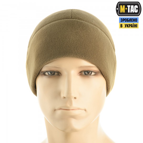 M-Tac шапка Watch Cap Premium флис (250г/м2) Dark Olive - 40023001-S