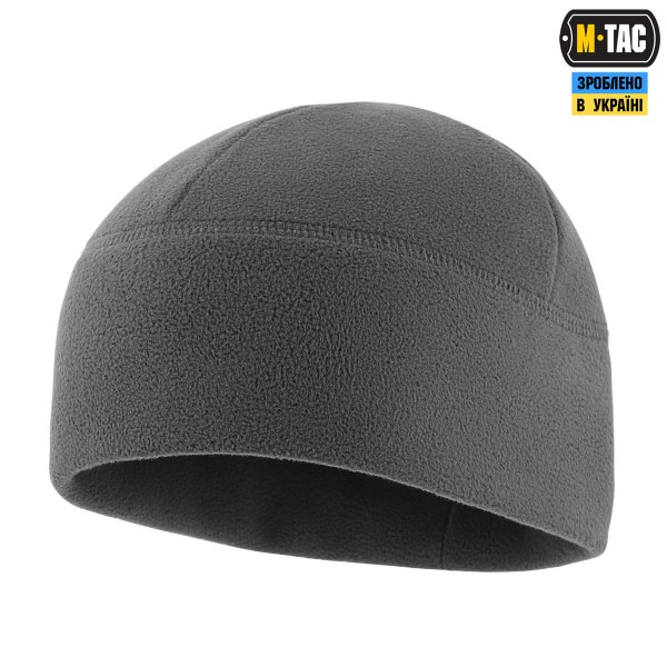 M-Tac шапка Watch Cap Elite фліс (320г/м2) Dark Grey - 40027012-L