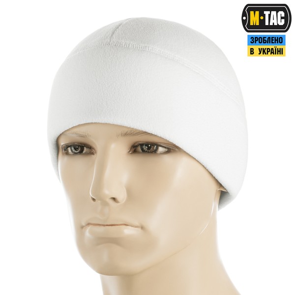 M-Tac шапка Watch Cap Elite флис (320г/м2) White - 40027036