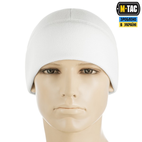 M-Tac шапка Watch Cap Elite флис (320г/м2) White - 40027036 M-Tac шапка Watch Cap Elite флис (320г/м2) White - 40027036