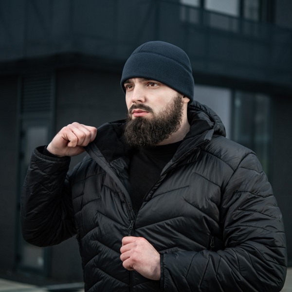 M-Tac шапка Watch Cap Elite флис (320г/м2) with Slimtex Dark Navy Blue - 40028015 M-Tac шапка Watch Cap Elite флис (320г/м2) with Slimtex Dark Navy Blue - 40028015