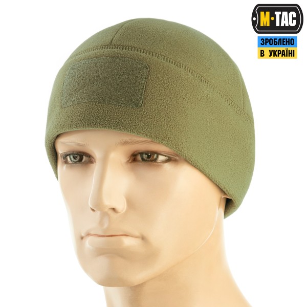 M-Tac шапка Watch Cap Elite фліс (320г/м2) з липучкою Tan - 40029003