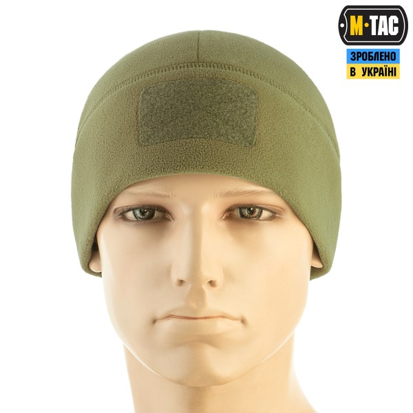 M-Tac шапка Watch Cap Elite фліс (320г/м2) з липучкою Tan - 40029003