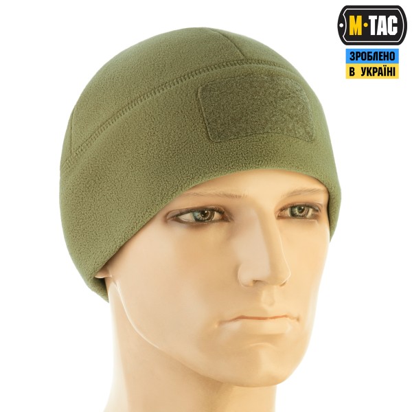 M-Tac шапка Watch Cap Elite фліс (320г/м2) з липучкою Tan - 40029003