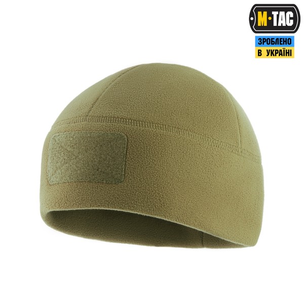 M-Tac шапка Watch Cap Elite фліс (320г/м2) з липучкою Tan - 40029003