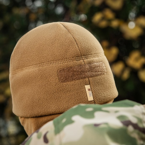 M-Tac шапка Watch Cap Elite фліс (320г/м2) з липучкою Coyote Brown - 40029017