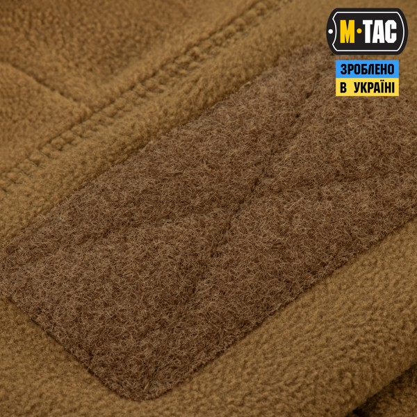 M-Tac шапка Watch Cap Elite фліс (320г/м2) з липучкою Coyote Brown - 40029017