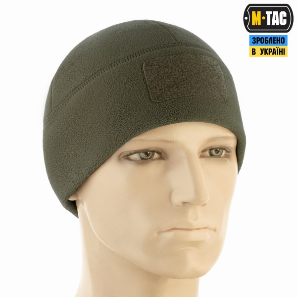 M-Tac шапка Watch Cap Elite флис (320г/м2) с липучкой Dark Olive - 40029048 M-Tac шапка Watch Cap Elite флис (320г/м2) с липучкой Dark Olive - 40029048