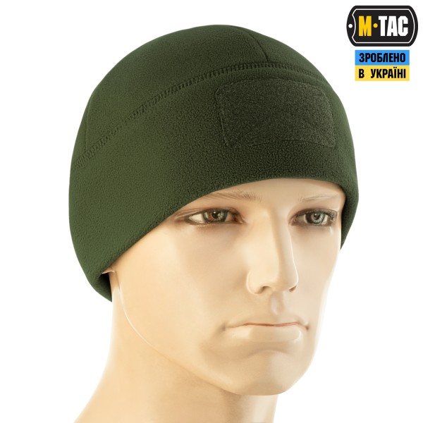 M-Tac шапка Watch Cap Elite флис (320г/м2) с липучкой Army Olive - 40029062 M-Tac шапка Watch Cap Elite флис (320г/м2) с липучкой Army Olive - 40029062