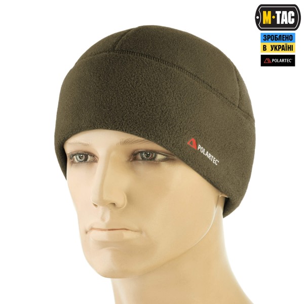 M-Tac шапка Watch Cap Polartec Cold Weather Dark Olive - 40030048-L