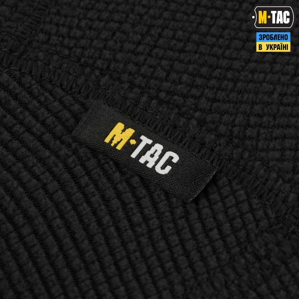 M-Tac шарф-труба анатомический микрофлис рип-стоп Black - 40418002-S/M
