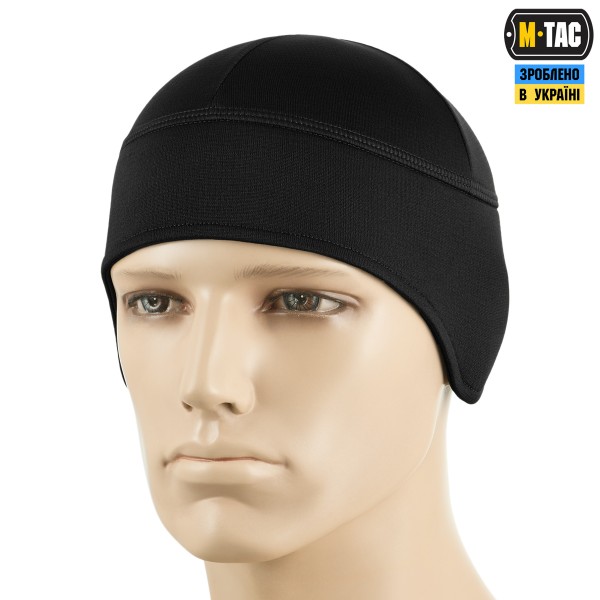 M-Tac шапка-підшоломник Gen.II мікрофліс ріп-стоп Black - 40422002-S