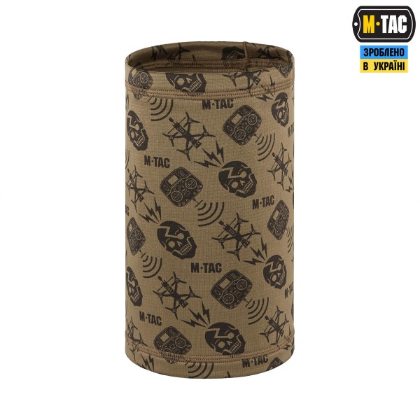 M-Tac шарф-труба микрофлис Drone Pattern Tan - 40424003-L/XL M-Tac шарф-труба микрофлис Drone Pattern Tan - 40424003-L/XL