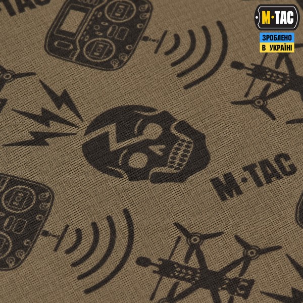 M-Tac шарф-труба микрофлис Drone Pattern Tan - 40424003-L/XL M-Tac шарф-труба микрофлис Drone Pattern Tan - 40424003-L/XL