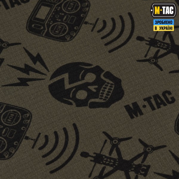 M-Tac шарф-труба микрофлис Drone Pattern Dark Olive - 40424048-L/XL M-Tac шарф-труба микрофлис Drone Pattern Dark Olive - 40424048-L/XL