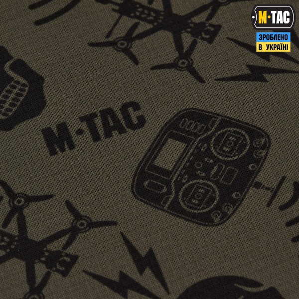 M-Tac шарф-труба микрофлис Drone Pattern Dark Olive - 40424048-L/XL M-Tac шарф-труба микрофлис Drone Pattern Dark Olive - 40424048-L/XL