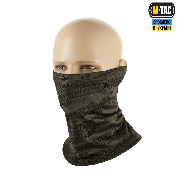 M-Tac шарф-труба микрофлис Wind Of Freedom Dark Olive - 40425048-L/XL