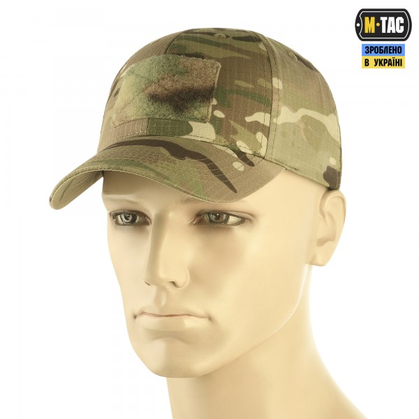 M-Tac бейсболка тактическая рип-стоп MC - 40508008 M-Tac бейсболка тактическая рип-стоп MC - 40508008