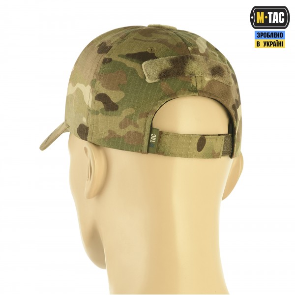 M-Tac бейсболка тактическая рип-стоп MC - 40508008 M-Tac бейсболка тактическая рип-стоп MC - 40508008