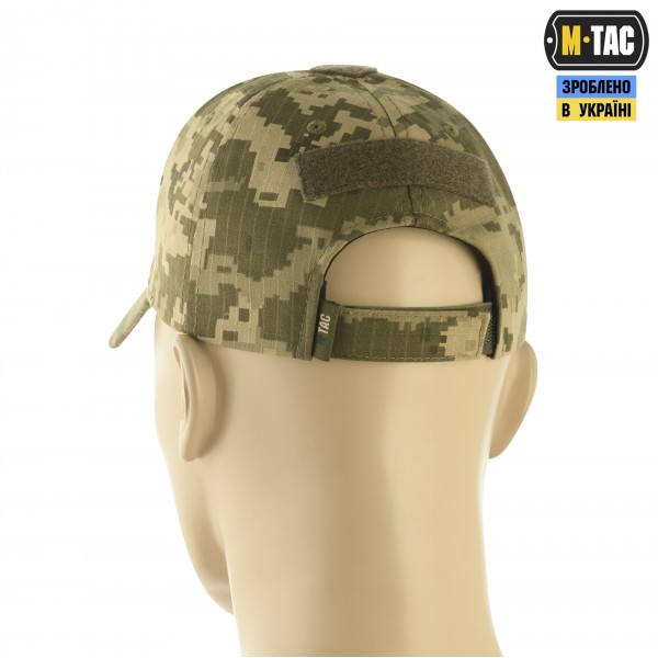 M-Tac бейсболка тактична ріпстоп ММ14 - 40508030 M-Tac бейсболка тактична ріпстоп ММ14 - 40508030