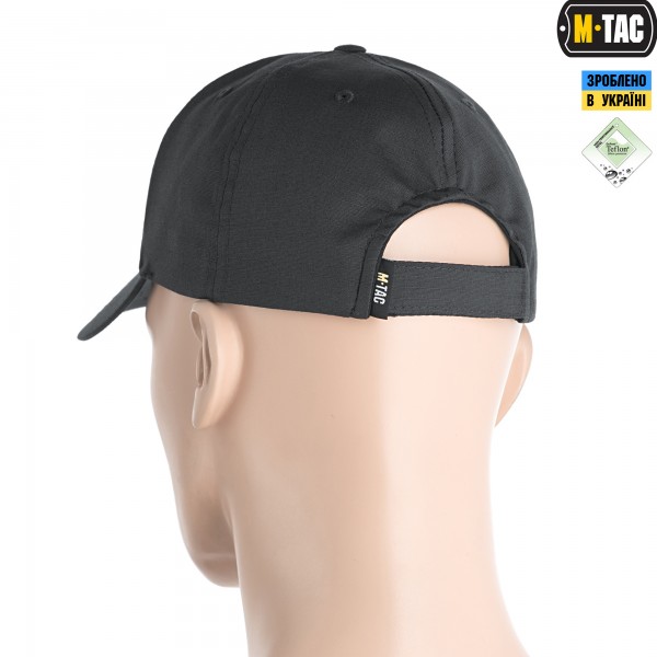 M-Tac бейсболка Elite Flex ріп-стоп Dark Grey - 40520012 M-Tac бейсболка Elite Flex ріп-стоп Dark Grey - 40520012