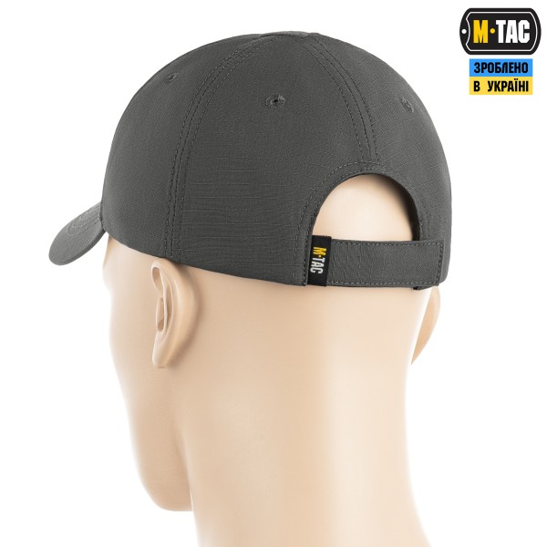 M-Tac бейсболка Elite Flex ріп-стоп Wolf Grey - 40520018-L/XL M-Tac бейсболка Elite Flex ріп-стоп Wolf Grey - 40520018-L/XL