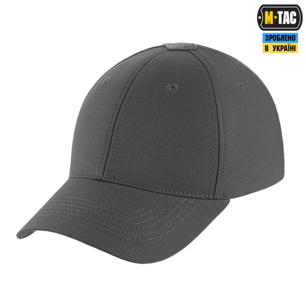 M-Tac бейсболка Elite Flex ріп-стоп Wolf Grey - 40520018-L/XL M-Tac бейсболка Elite Flex ріп-стоп Wolf Grey - 40520018-L/XL
