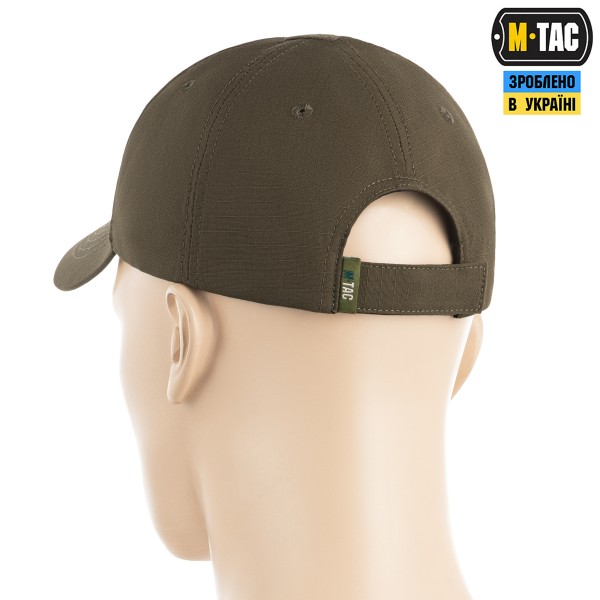 M-Tac бейсболка Elite Flex ріп-стоп Dark Olive - 40520048 M-Tac бейсболка Elite Flex ріп-стоп Dark Olive - 40520048