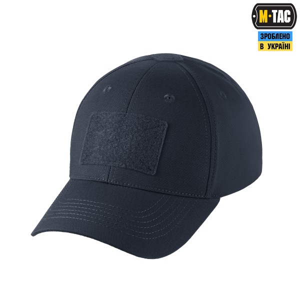 M-Tac бейсболка тактична Elite Flex ріп-стоп Dark Navy Blue - 40523015 M-Tac бейсболка тактична Elite Flex ріп-стоп Dark Navy Blue - 40523015