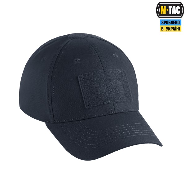 M-Tac бейсболка тактична Elite Flex ріп-стоп Dark Navy Blue - 40523015 M-Tac бейсболка тактична Elite Flex ріп-стоп Dark Navy Blue - 40523015