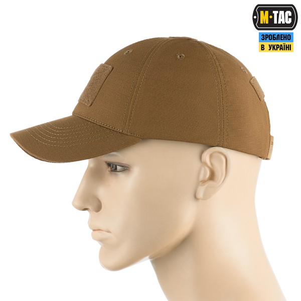M-Tac бейсболка тактична Elite Flex ріп-стоп Coyote Brown - 40523017 M-Tac бейсболка тактична Elite Flex ріп-стоп Coyote Brown - 40523017