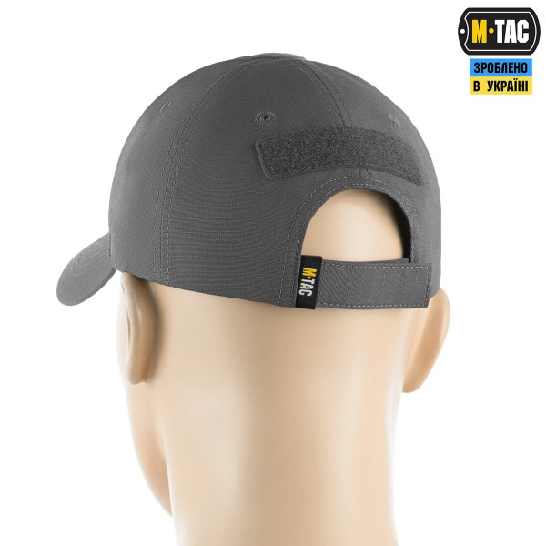 M-Tac бейсболка тактична Elite Flex ріп-стоп Wolf Grey - 40523018-S/M M-Tac бейсболка тактична Elite Flex ріп-стоп Wolf Grey - 40523018-S/M