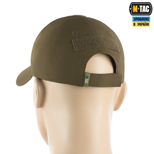 M-Tac бейсболка тактическая Elite Flex рип-стоп Dark Olive - 40523048