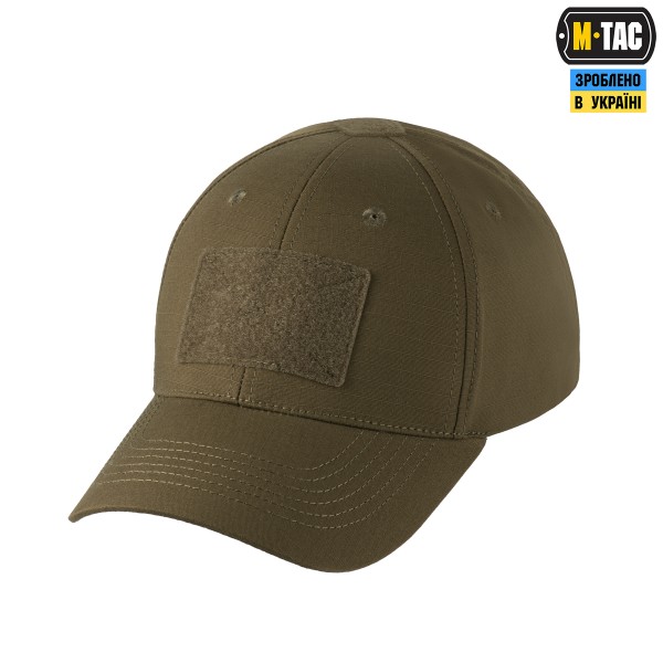 M-Tac бейсболка тактическая Elite Flex рип-стоп Dark Olive - 40523048