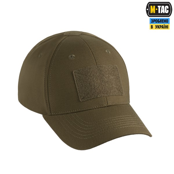 M-Tac бейсболка тактическая Elite Flex рип-стоп Dark Olive - 40523048