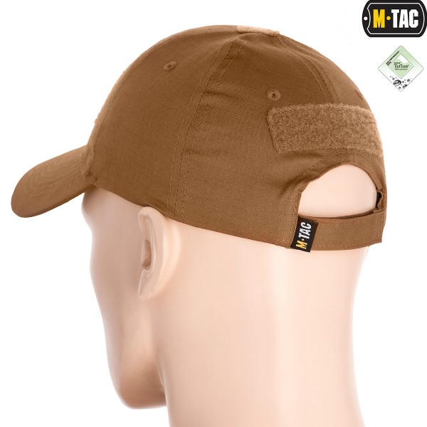 M-Tac бейсболка с липучкой Flex рип-стоп Coyote Brown - 40534017 M-Tac бейсболка с липучкой Flex рип-стоп Coyote Brown - 40534017