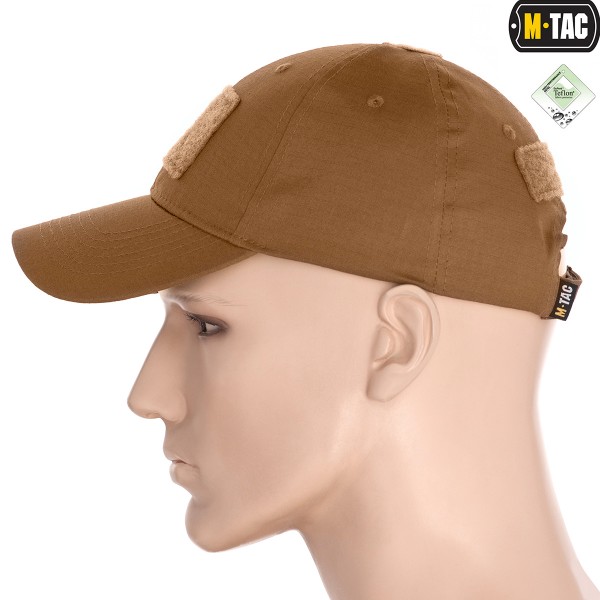 M-Tac бейсболка с липучкой Flex рип-стоп Coyote Brown - 40534017 M-Tac бейсболка с липучкой Flex рип-стоп Coyote Brown - 40534017